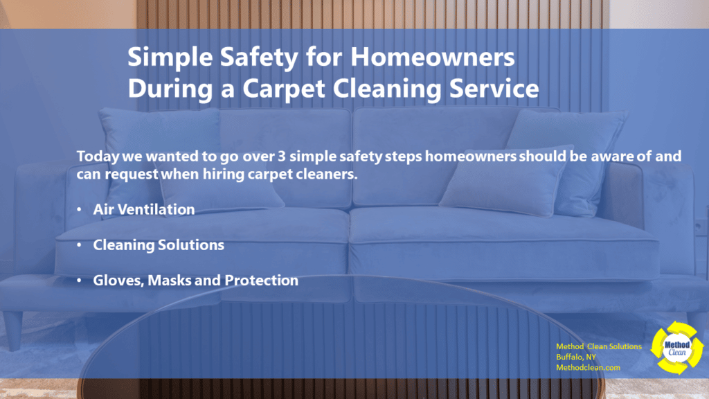 Homeowner safety steps carpet cleaners buffalo